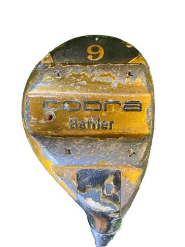 Lady Cobra Baffler 9 Wood RH Ladies Steel 40.5 Inches With Good Vintage Grip