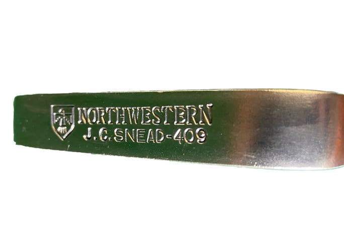 Northwestern J.C. Snead 409 Putter RH Steel 34.5 Inches With Good Vintage Grip