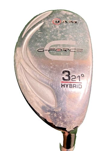 Ram G-Force 3 Hybrid 21 Degrees Men's RH Regular Steel 39 In. Good Factory Grip