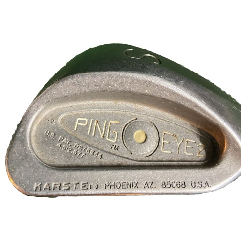Ping Eye 2 Sand Wedge Green Dot 2 Degrees Upright RH ZZ Lite Stiff Steel 35 In.