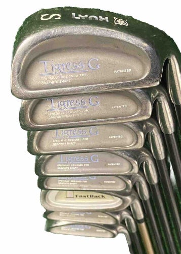 Lynx Golf Tigress G Iron Set 4-PW,SW Ladies Graphite Nice Grips Women RH