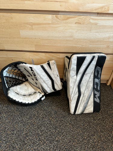 Ccm eflex 3 goalie Blocker And Trapper