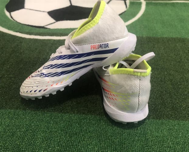 Kids Adidas Predator Edge 3 Size 13k Indoor Soccer Shoes Sneakers 13 Messi