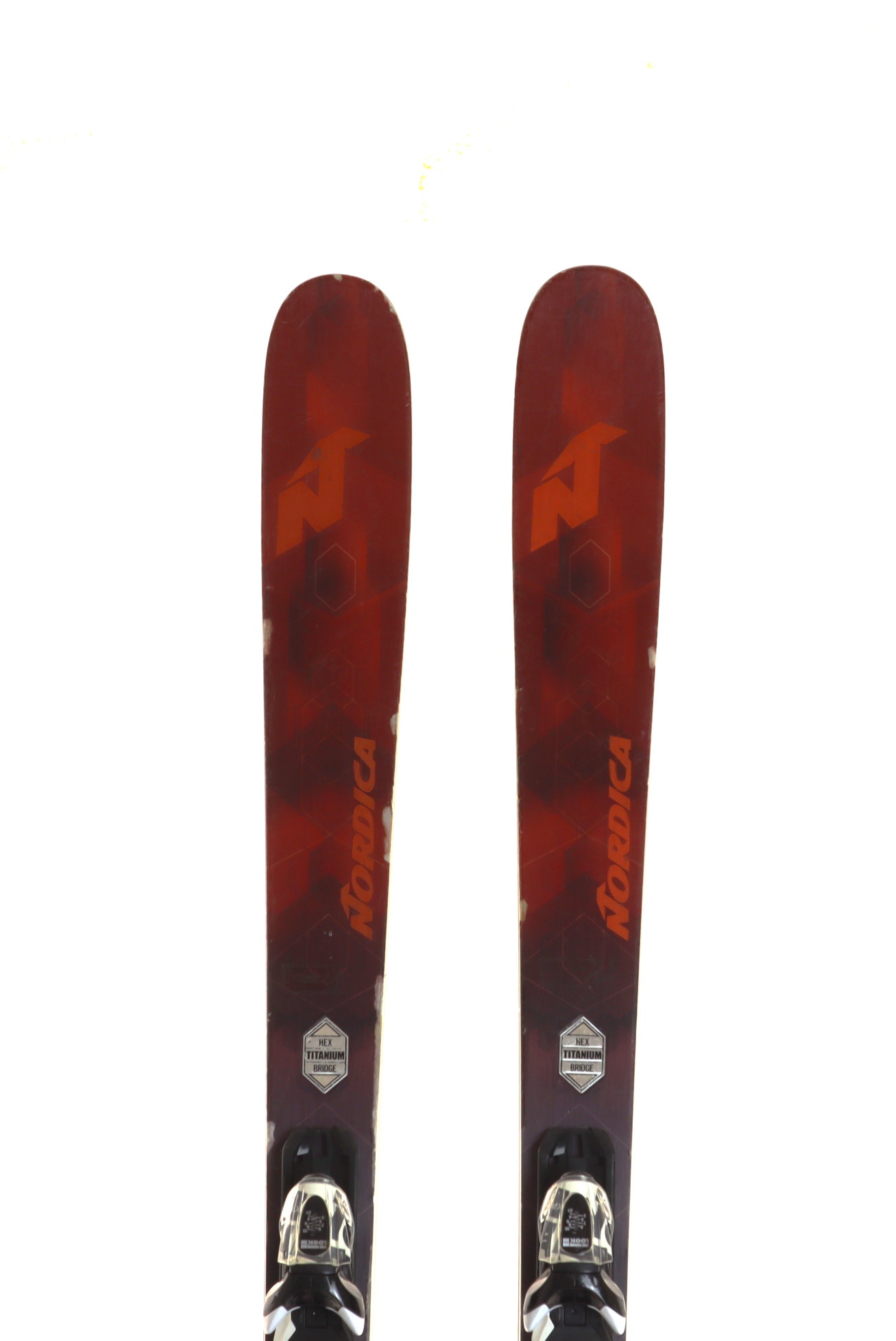 Used 2018 Nordica Navigator 80 Demo Ski with Bindings Size 165 (Option 211757)