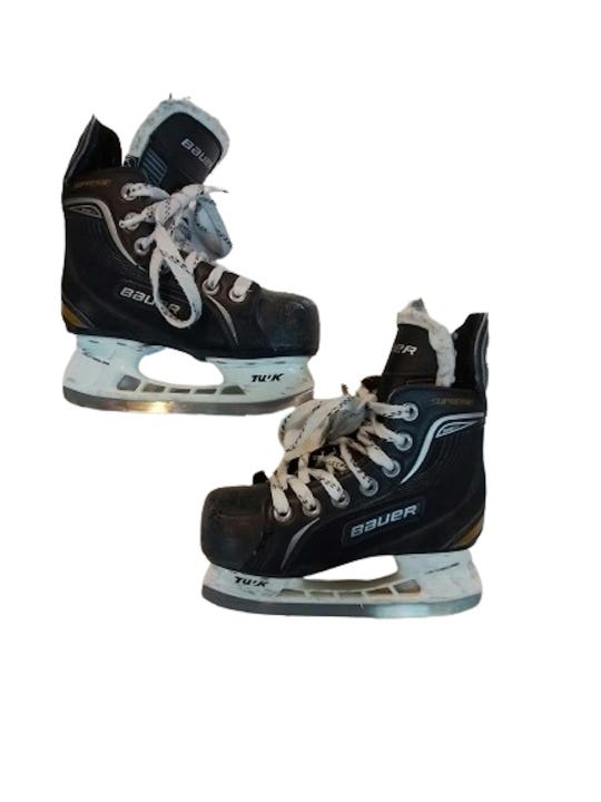 Used Bauer Supreme Youth 10.0 Ice Hockey Skates