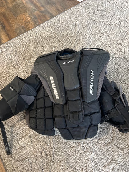 Used Large Bauer Elite Goalie Chest Protector