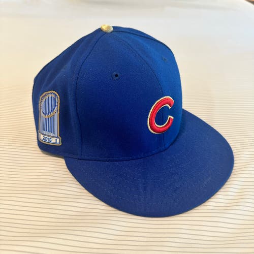 Chicago Cubs 2016 World Series Trophy Hat