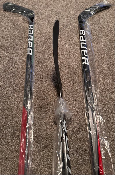 Custom Red Bauer Supreme UltraSonic Stick
