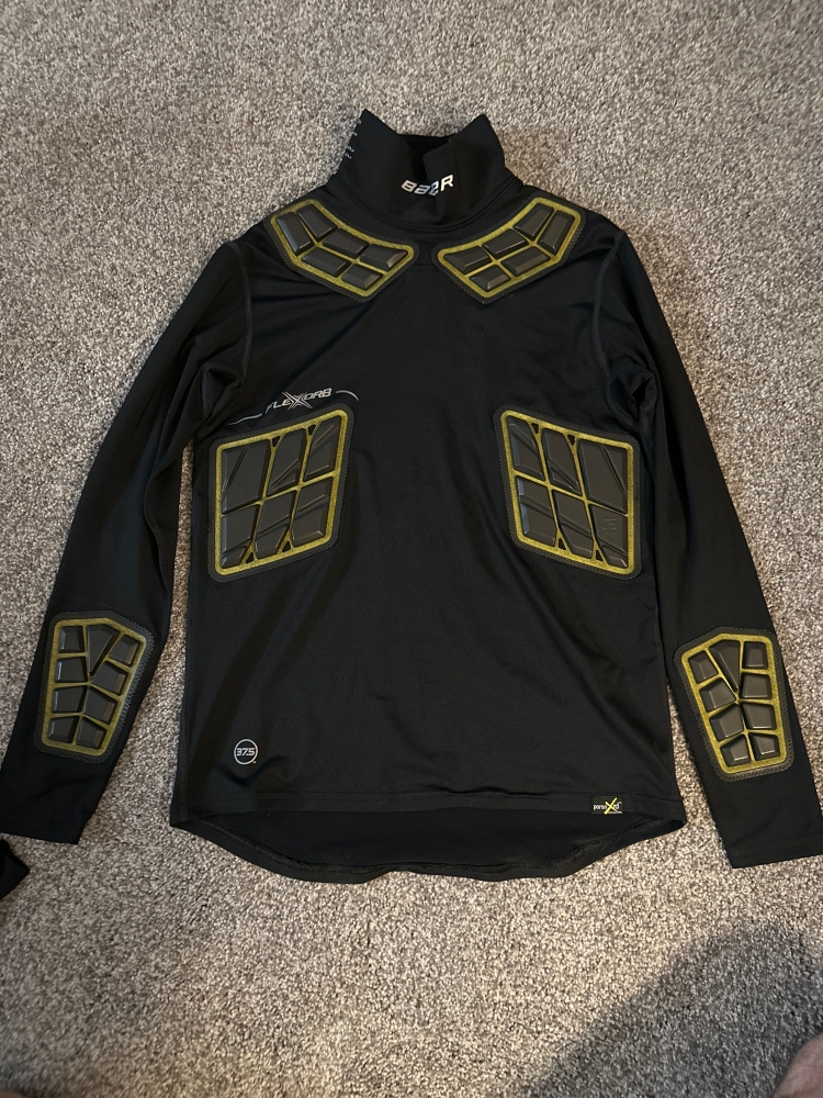 Bauer Elite Padded Neck Protect Baselayer Youth