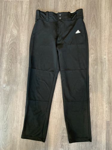 Adidas Baseball Pants - Black, Youth, Used, Medium/Large Unisex