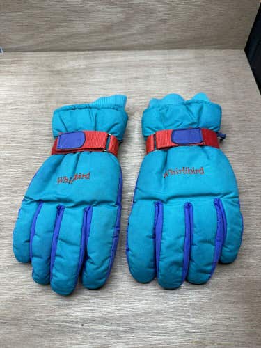 Vintage Whirlibird by Columbia Co ski gloves 1990s retro Size Xl
