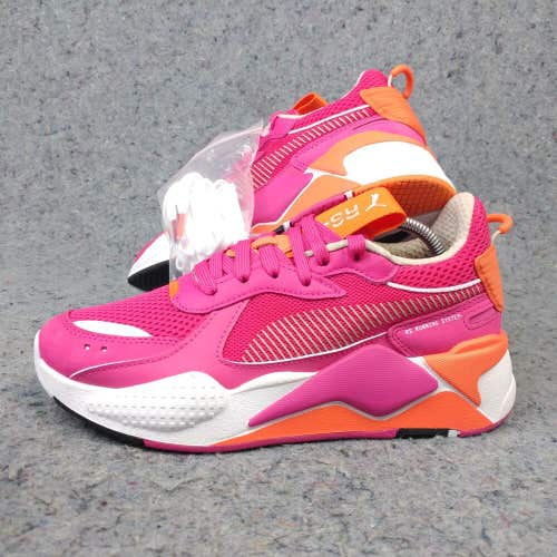 Puma Rs-X Toys Womens Running Shoes Size 7 Trainers Pink Orange 370750 10