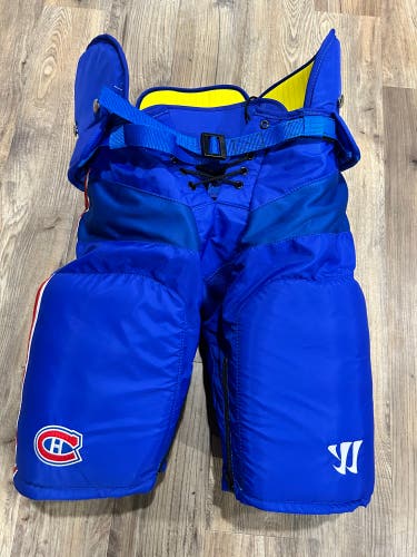 Warrior Franchise Mia Pro Stock Hockey Pants Montreal Canadiens Medium