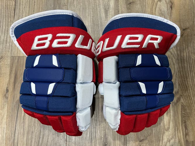 Bauer 12" Nexus Pro Stock Hockey Gloves Montreal Canadiens Kotkaniemi