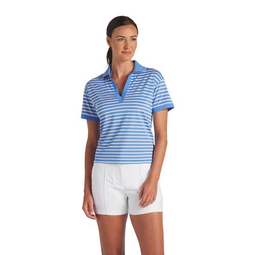 Puma Golf Everyday Stripe Womens Golf Polo