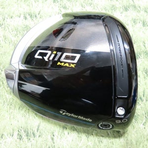 NEW * Taylormade QI10 QI 10 MAX 9* Driver Head #436 - FREE USPS PRIORITY UPGRADE