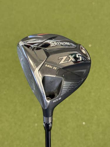 Srixon ZX5 MK II 10.5° Driver Left Handed Hzrdus 70g X-Stiff Used LH With Cover
