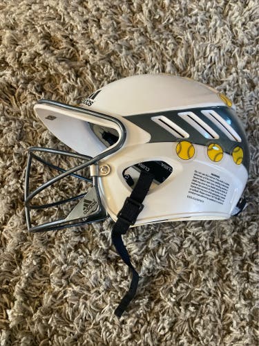 Adidas TRIPLE STRIPE CLIMALITE  Baseball & Softball Helmet Adjustable 56-60cm