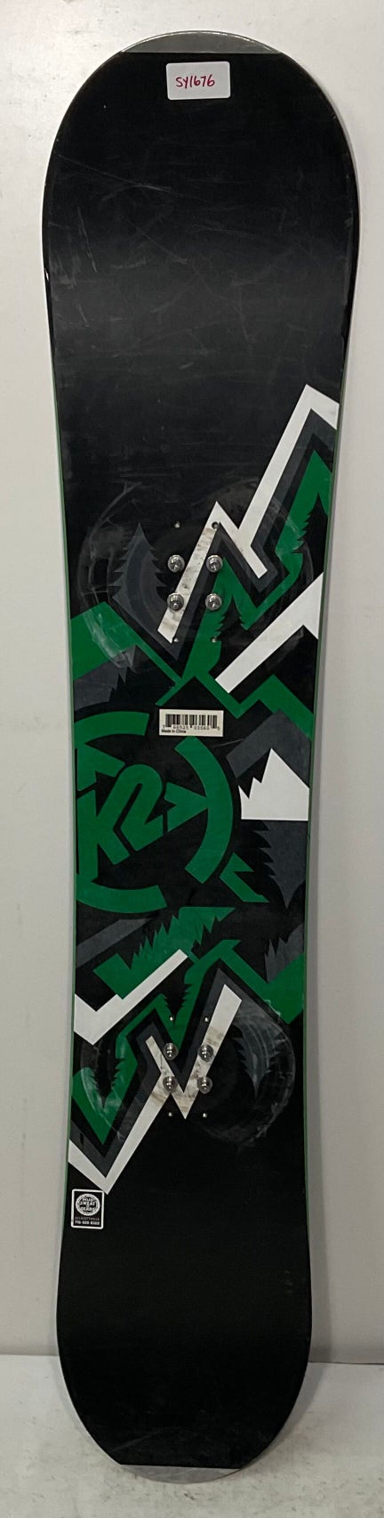 Men's Used K2 161W Snowboard Without Bindings (SY1676)