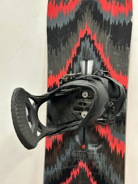 Used Burton Balance 52 152 Cm Snowboard W Ride Vxn Md Bindings 5