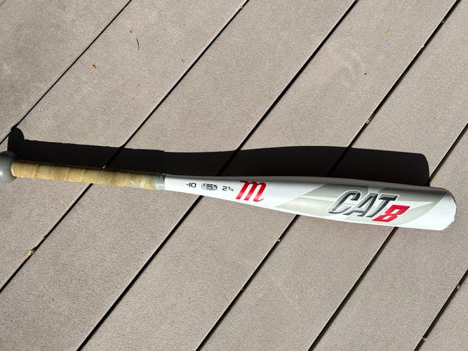 Used USSSA Certified 2022 Marucci Alloy CAT8 Bat (-10) 17 oz 27"