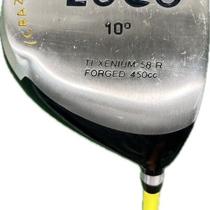 Dunlop Loco 10° Driver Harrison Striper Mid Firm Flex Graphite Shaft RH 45”L