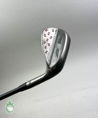 Used Titleist Vokey SM9 Raw F Grind Wedge 50*-08 X100 X-Stiff Steel Golf Club