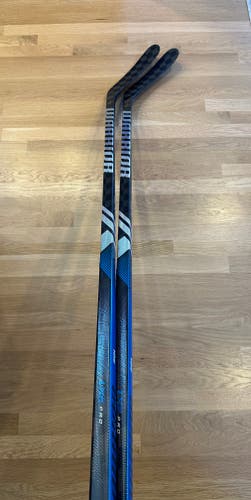 (2 Pack) Pro Stock Warrior Alpha LX2 Pro Hockey Sticks - RH - 75 Flex - Dahlin Pro Curve