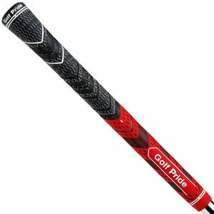 Golf Pride MCC Plus 4 Golf Grips - Black / Red - STANDARD - Authorized Dealer