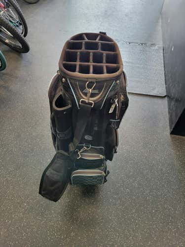 Used Datrek Cart Bag 14 Way Golf Cart Bags