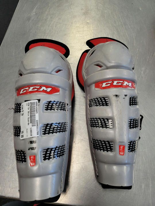Used Ccm U+ 9" Hockey Shin Guards