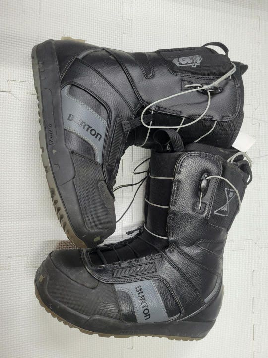 Used Burton Progression Sz Senior 9.5 Men's Snowboard Boots