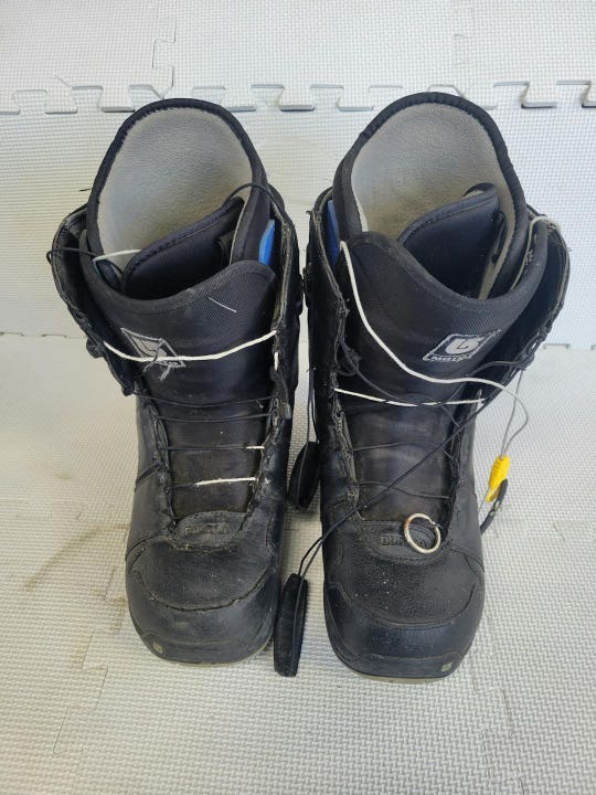 Used Burton Moto Boots 10 Senior 10 Men's Snowboard Boots