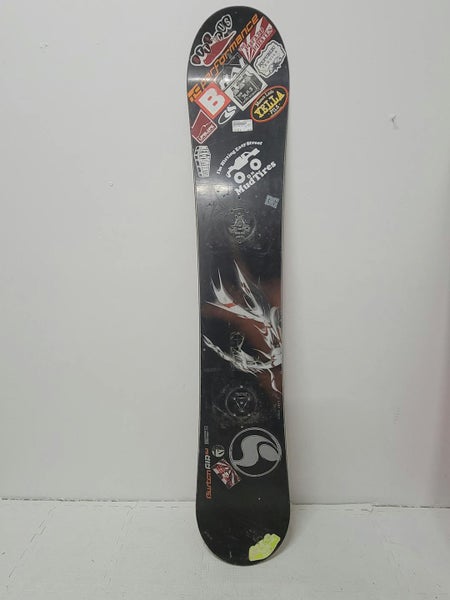 Used Burton Twin Hasta Lamuerte 161 Cm Men s Snowboard Combo