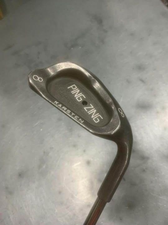 Used Ping Zing 8 Iron Regular Flex Steel Shaft Individual Irons