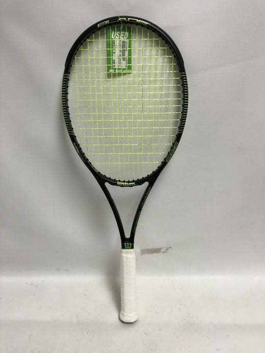 Used Wilson Blade 98s 4 1 2" Tennis Racquets