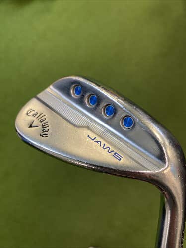 Used RH Callaway Jaws 54.10* S Wedge Dynamic Gold 115 Tour Issue Stiff Steel