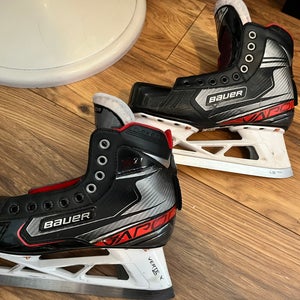 Used Bauer Vapor x2.7 Goalie Skates Size 7D