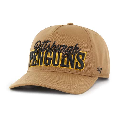 2024 Pittsburgh Penguins '47 Brand NHL Barnes Hitch Adjustable Snapback Hat RARE