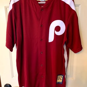 MLB Philadelphia Phillies #17 Rhys Hoskins Vintage Jersey