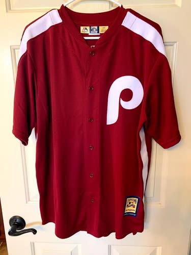 MLB Philadelphia Phillies #17 Rhys Hoskins Vintage Jersey