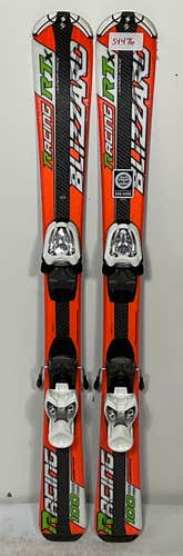 Used Kid's Blizzard 100cm Junior Race Skis With Marker 4.5 Bindings(SY476)
