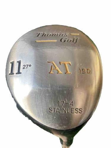 Thomas Golf AT 190 11 Wood 27* Senior Graphite 40" Nice Factory Grip Men's RH