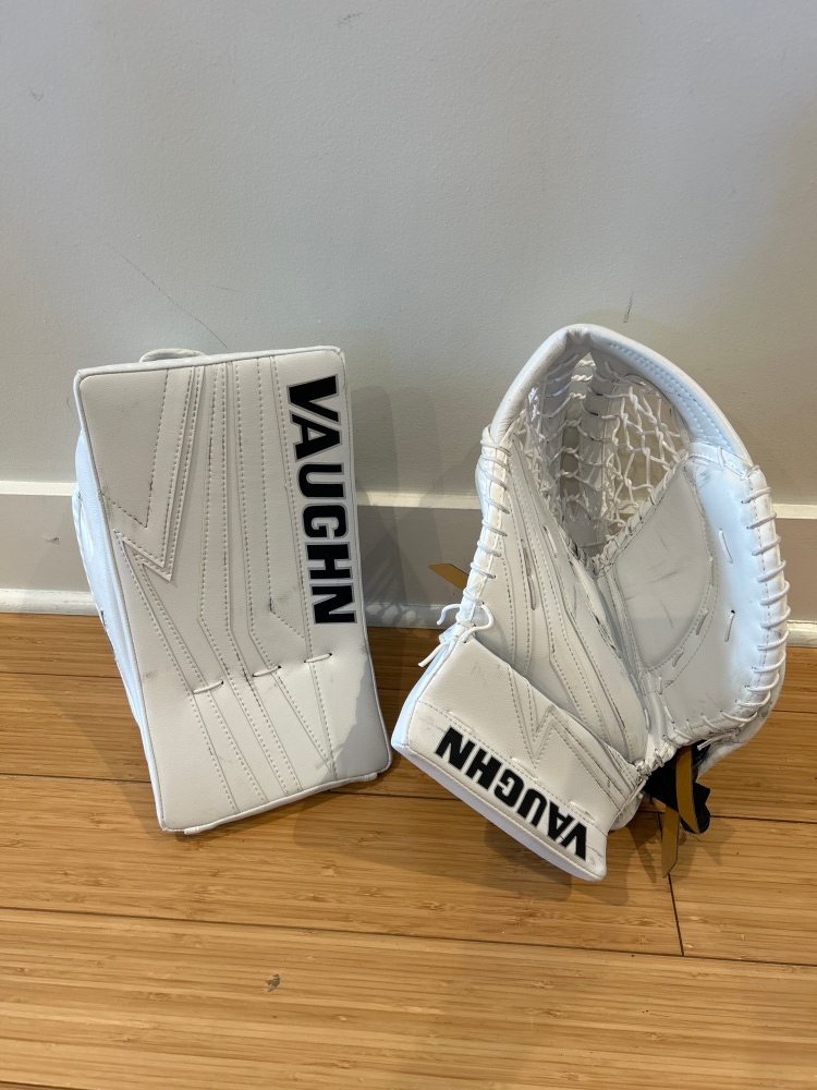 Vaughn Velocity V9 Glove and Blocker (INT)