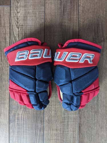 Used Bauer Vapor Pro Team Gloves 11" Pro Stock