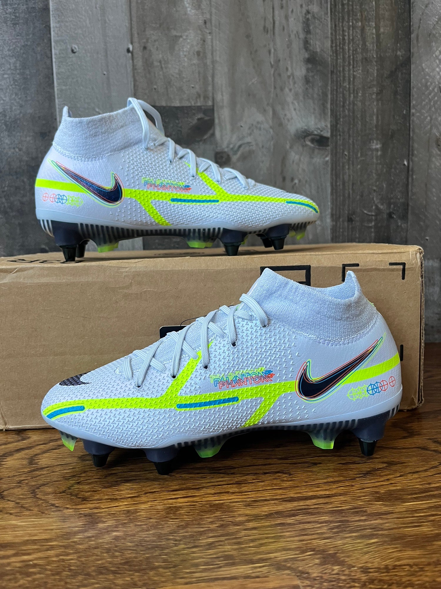 Nike Phantom GT2 Elite DF SG PRO AC Soccer Cleats Mens Size 