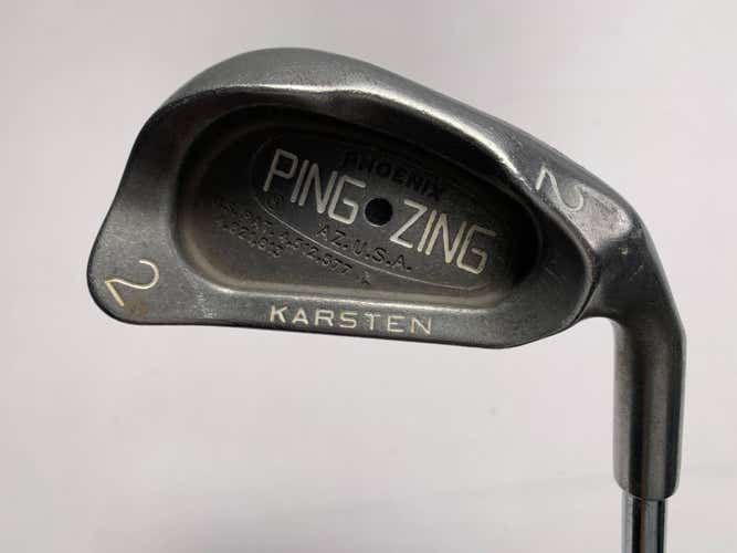 Ping Zing Single 2 Iron Black Dot Karsten KT-M Regular Steel RH Midsize Grip