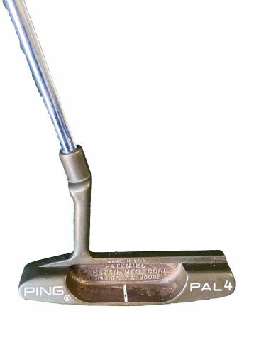 Ping PAL 4 Beryllium Copper Putter Phoenix 85068 33" Steel W/Label Right-Handed