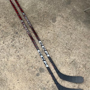 2 PACK CCM JetSpeed FT5 PRO Pro Stock Hockey Stick Grip 80 Flex P90 LEFT 4775