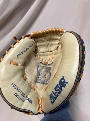 Used Left Hand Throw All Star Catcher's Cm1010bt Baseball Glove